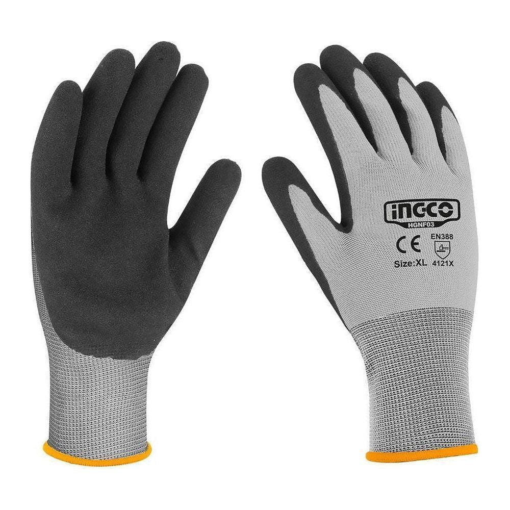 Ingco HGNF03 Nitrile Frosted Coated Gloves - KHM Megatools Corp. Ingco HGNF03 Nitrile Frosted Coated Gloves - KHM Megatools Corp.